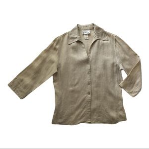 Linen blouse Women’s Sz S